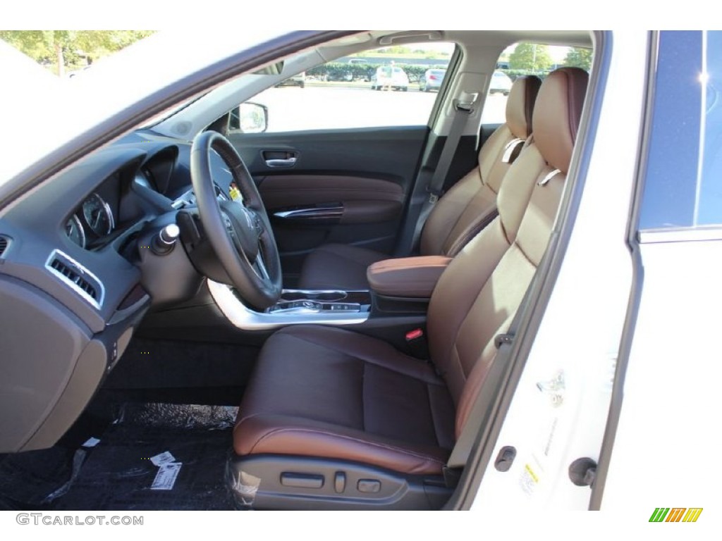 Espresso Interior 2015 Acura TLX 3.5 Advance Photo #97510809