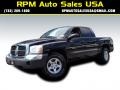 Black - Dakota SLT Quad Cab 4x4 Photo No. 1
