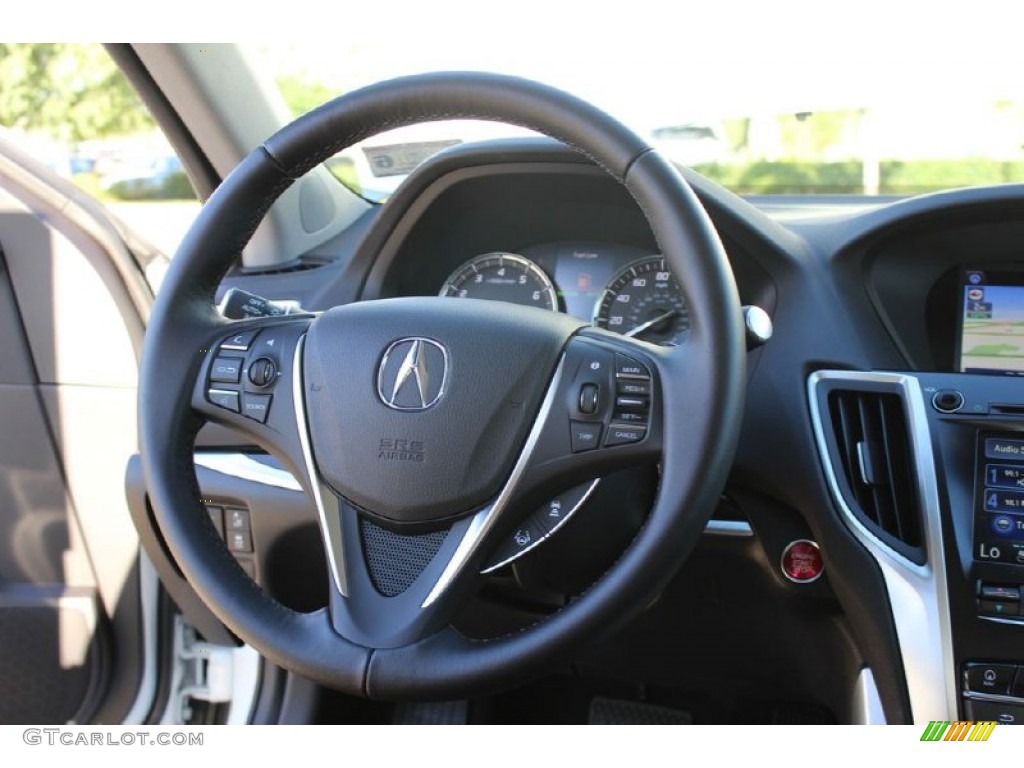 2015 Acura TLX 3.5 Advance Steering Wheel Photos