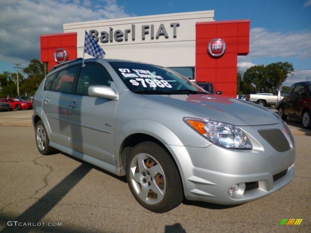 Platinum Silver Pontiac Vibe