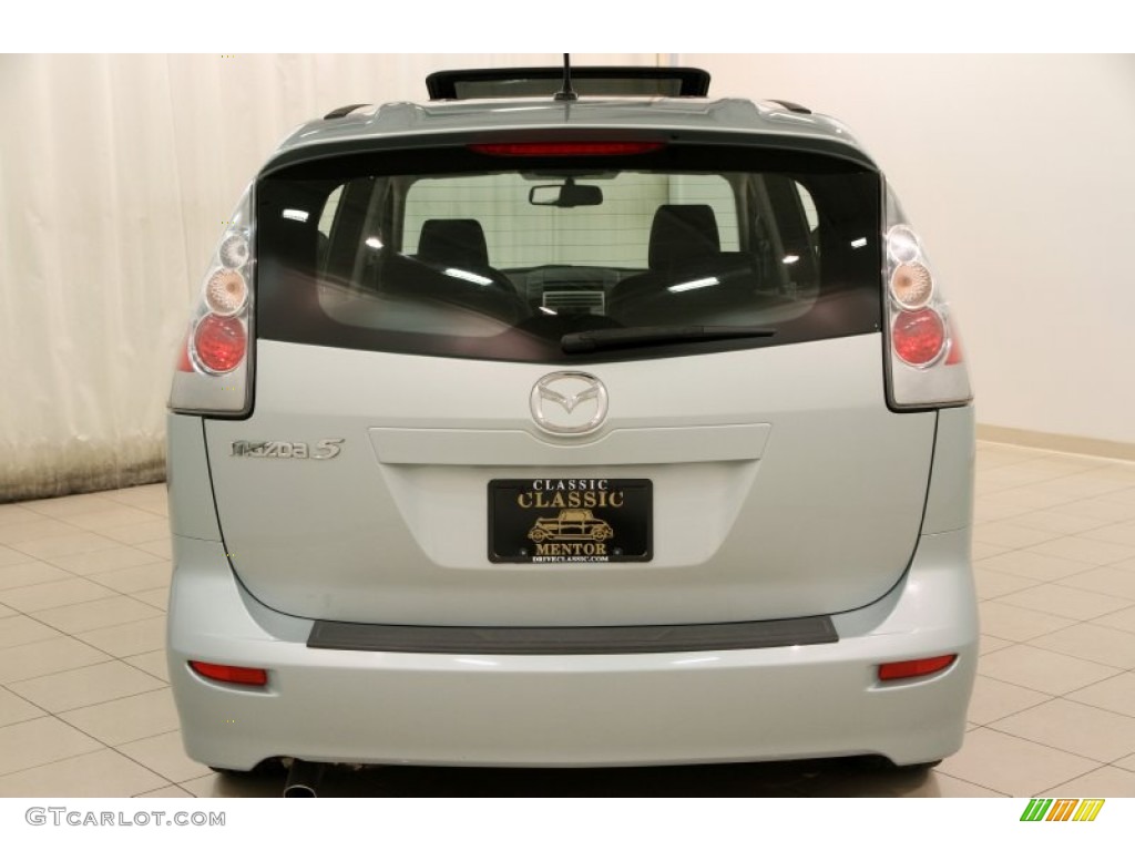 2007 MAZDA5 Sport - Stellar Greensilver Metallic / Black photo #20
