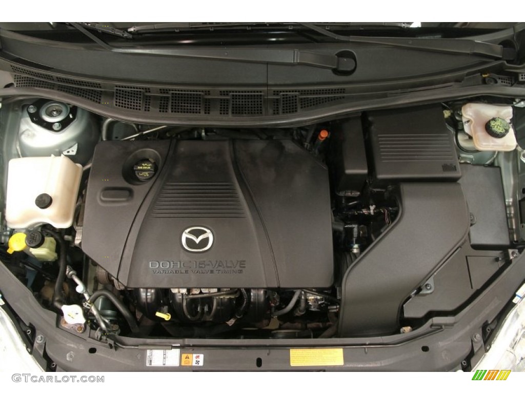 2007 MAZDA5 Sport - Stellar Greensilver Metallic / Black photo #21