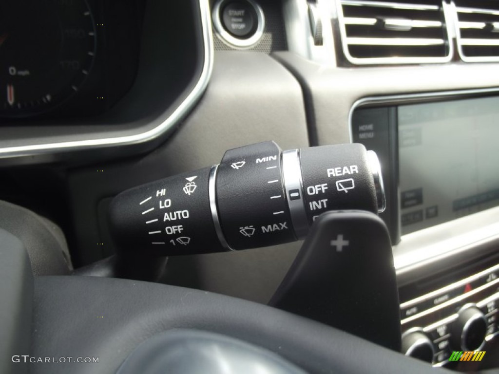 2014 Range Rover Supercharged L - Barolo Black Metallic / Ebony/Ebony photo #37