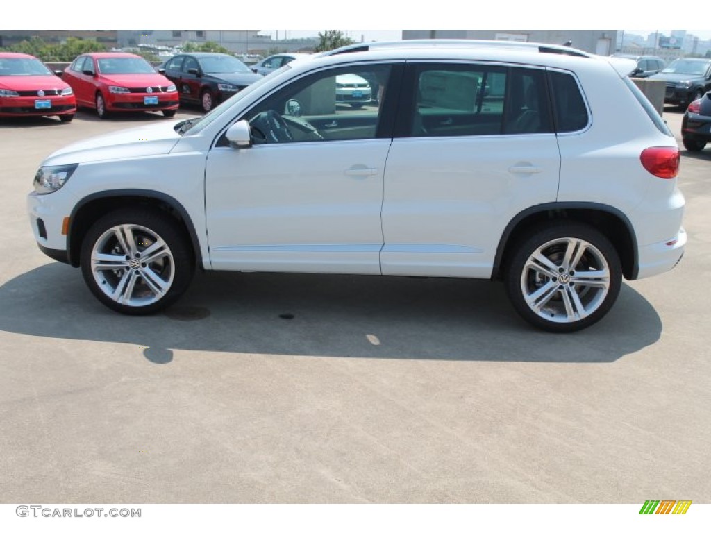 Pure White 2015 Volkswagen Tiguan R-Line Exterior Photo #97520406