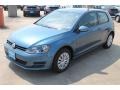 2015 Blue Silk Metallic Volkswagen Golf 2-Door 1.8T Launch Edition  photo #3