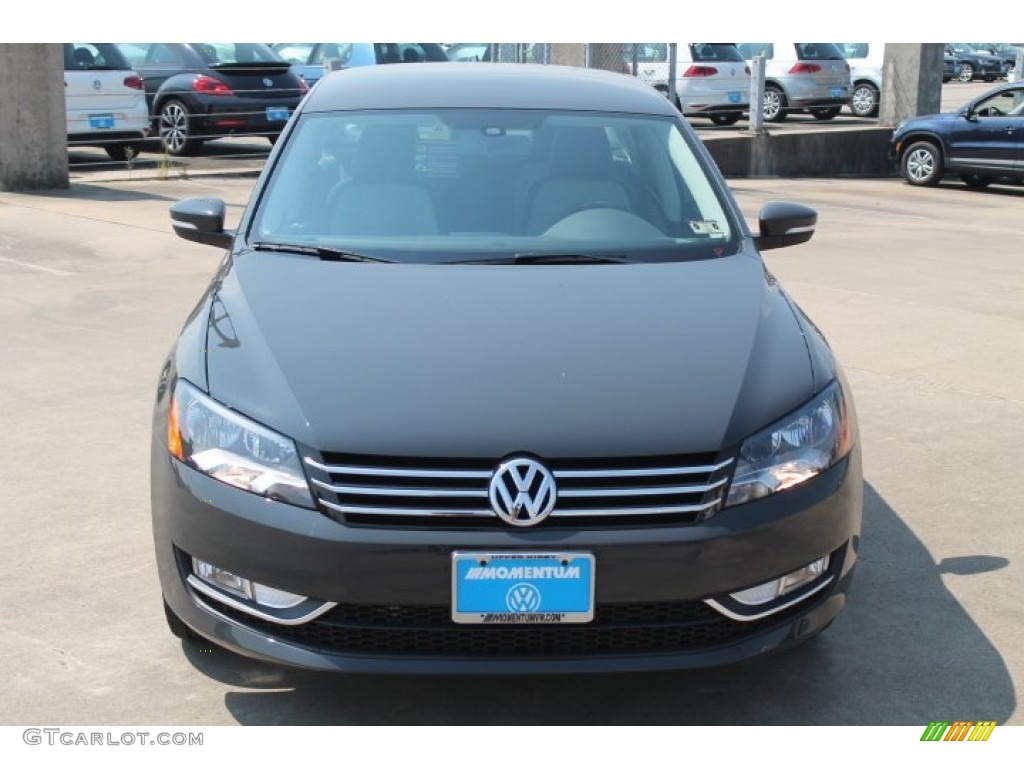 2015 Passat Sport Sedan - Urano Gray / Black/Moonrock Gray photo #2