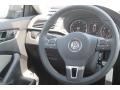 Black/Moonrock Gray Steering Wheel Photo for 2015 Volkswagen Passat #97521489
