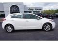 2014 Snow White Pearl Kia Forte EX  photo #8