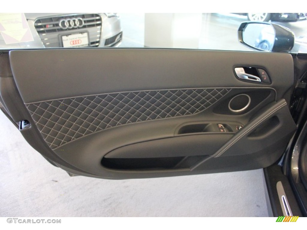 2015 R8 V10 - Daytona Grey Pearl / Black photo #9