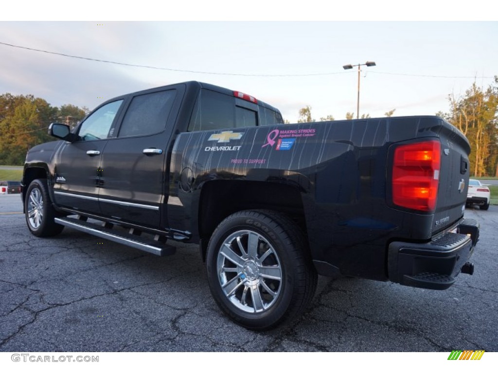 2014 Silverado 1500 High Country Crew Cab - Black / High Country Saddle photo #5