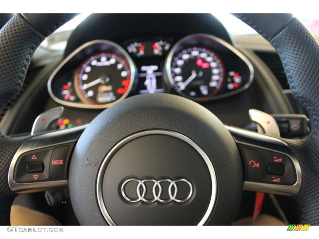2015 R8 V10 - Daytona Grey Pearl / Black photo #23