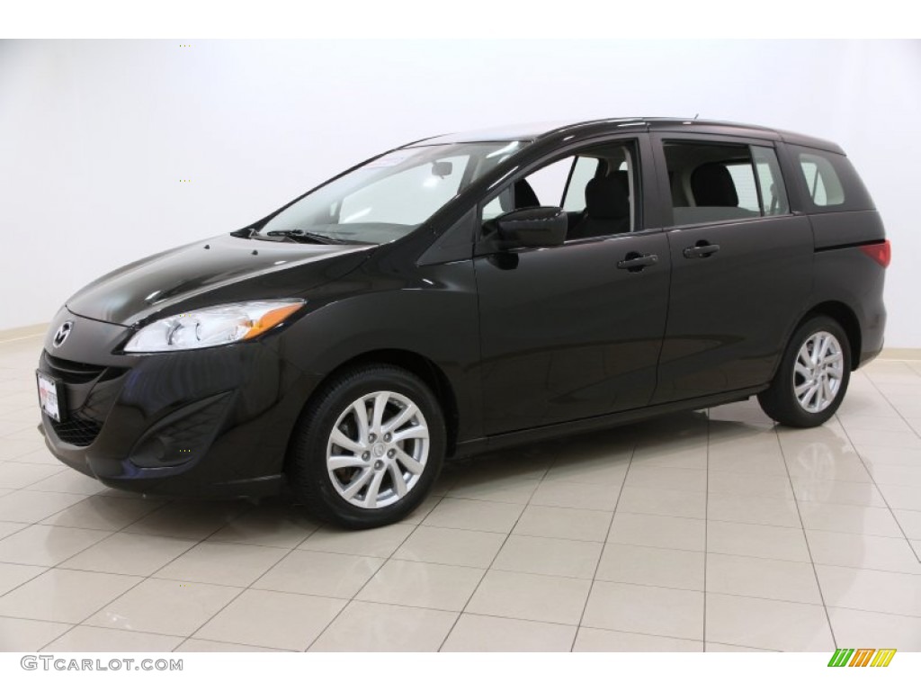 2012 MAZDA5 Sport - Brilliant Black / Black photo #3