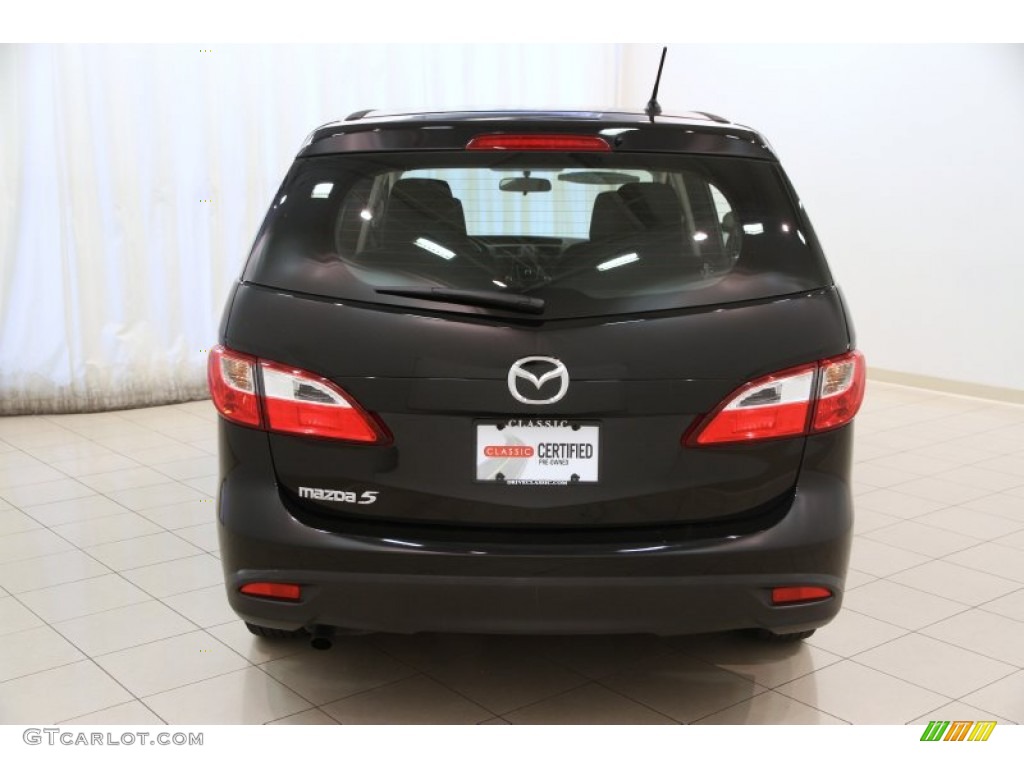 2012 MAZDA5 Sport - Brilliant Black / Black photo #16