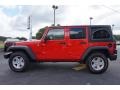 2015 Firecracker Red Jeep Wrangler Unlimited Sport S 4x4  photo #4