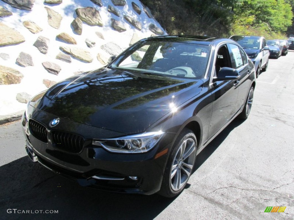 2015 3 Series 335i xDrive Sedan - Jet Black / Black photo #9