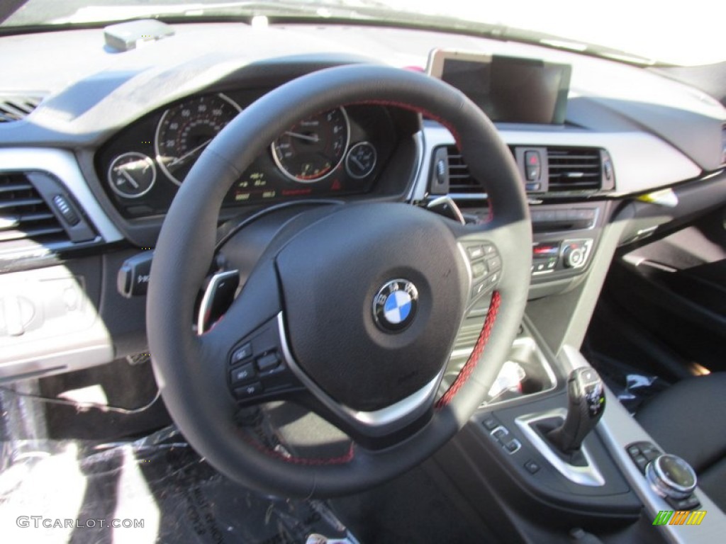 2015 3 Series 335i xDrive Sedan - Jet Black / Black photo #14