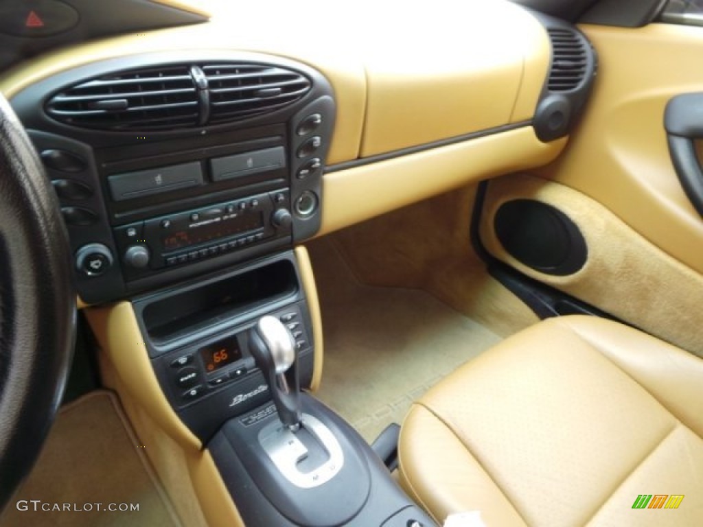 2002 Boxster S - Lapis Blue Metallic / Savanna Beige photo #17