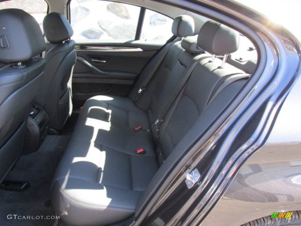 2015 5 Series 528i xDrive Sedan - Dark Graphite Metallic / Black photo #13