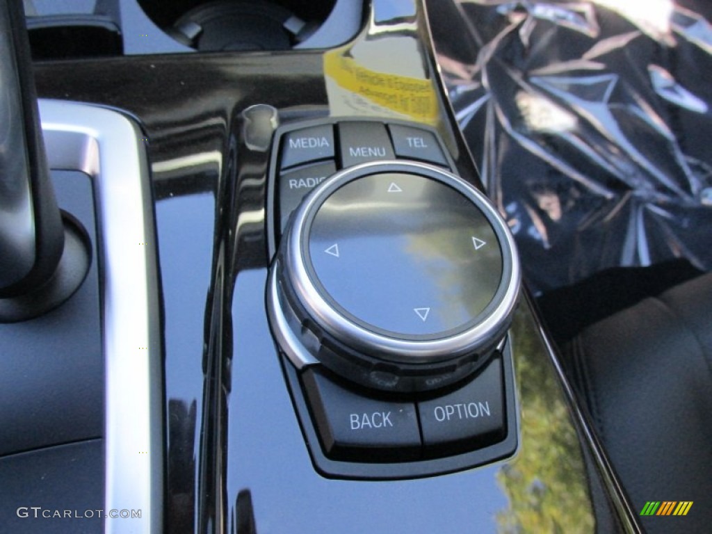2015 5 Series 528i xDrive Sedan - Dark Graphite Metallic / Black photo #16