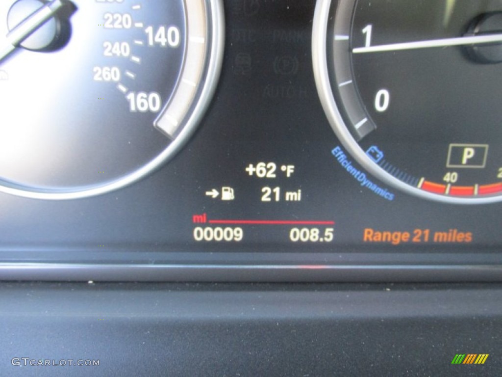 2015 5 Series 528i xDrive Sedan - Dark Graphite Metallic / Black photo #20