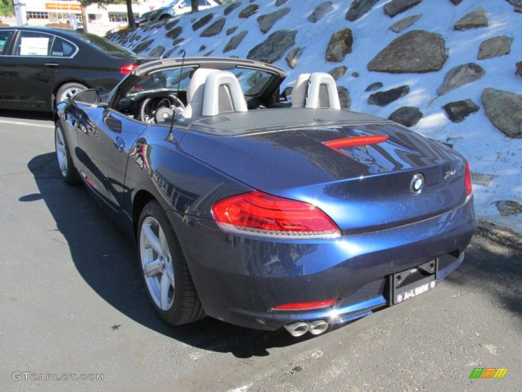 2015 Z4 sDrive28i - Deep Sea Blue Metallic / Canberra Beige photo #4