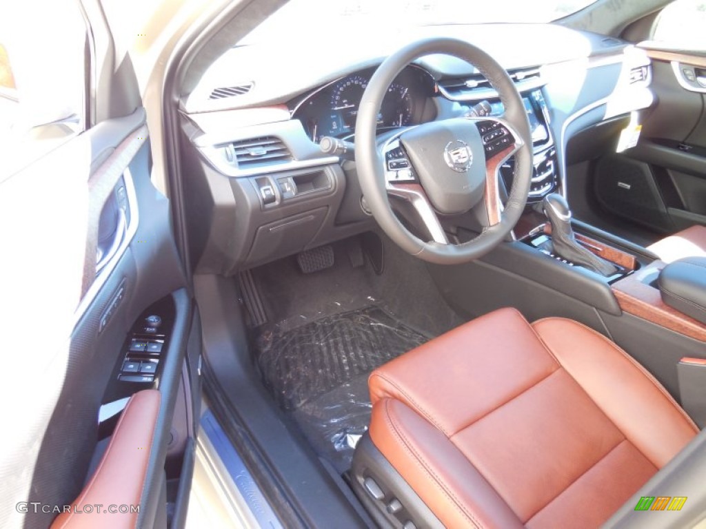 Kona Brown/Jet Black Interior 2015 Cadillac XTS Luxury Sedan Photo #97534205
