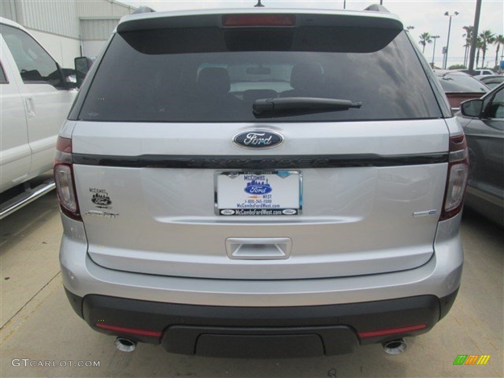 2015 Explorer Sport 4WD - Ingot Silver / Sport Charcoal Black photo #7
