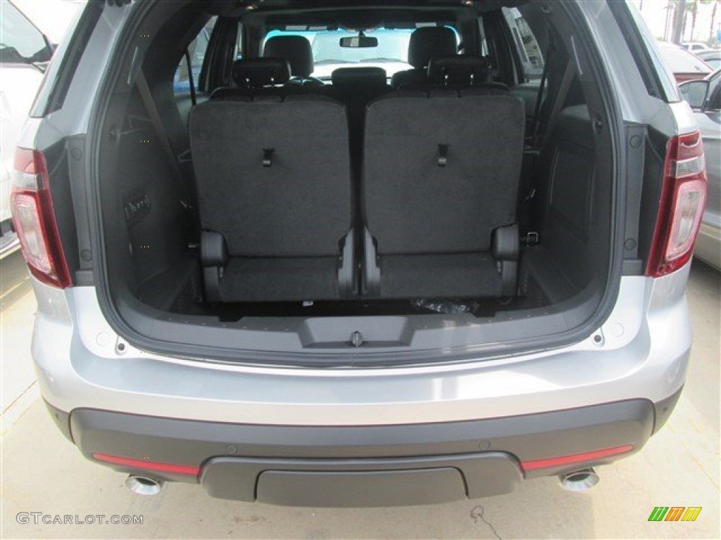 2015 Explorer Sport 4WD - Ingot Silver / Sport Charcoal Black photo #9