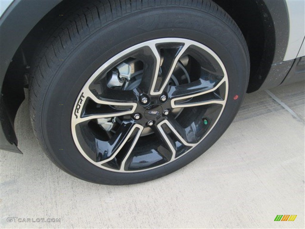 2015 Explorer Sport 4WD - Ingot Silver / Sport Charcoal Black photo #37