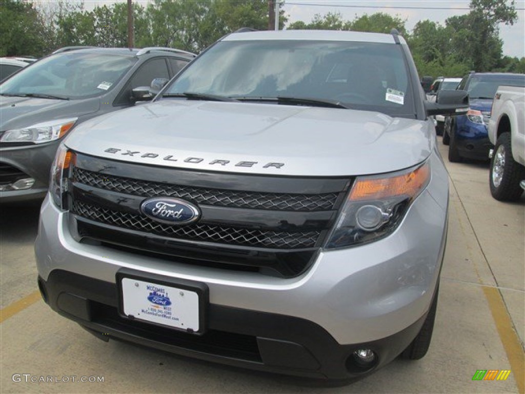 2015 Explorer Sport 4WD - Ingot Silver / Sport Charcoal Black photo #38