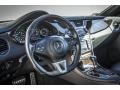 2009 Mercedes-Benz CLS Black Interior Steering Wheel Photo