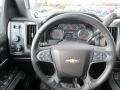 Jet Black 2015 Chevrolet Silverado 3500HD LTZ Crew Cab 4x4 Steering Wheel
