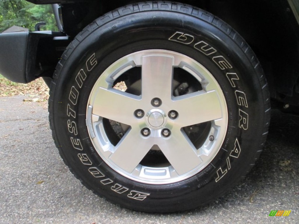 2009 Wrangler Sahara 4x4 - Jeep Green Metallic / Dark Slate Gray/Medium Slate Gray photo #12