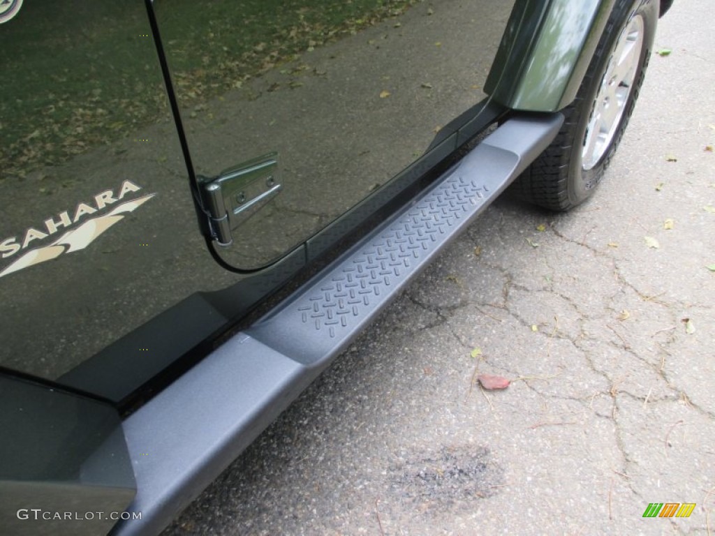 2009 Wrangler Sahara 4x4 - Jeep Green Metallic / Dark Slate Gray/Medium Slate Gray photo #13