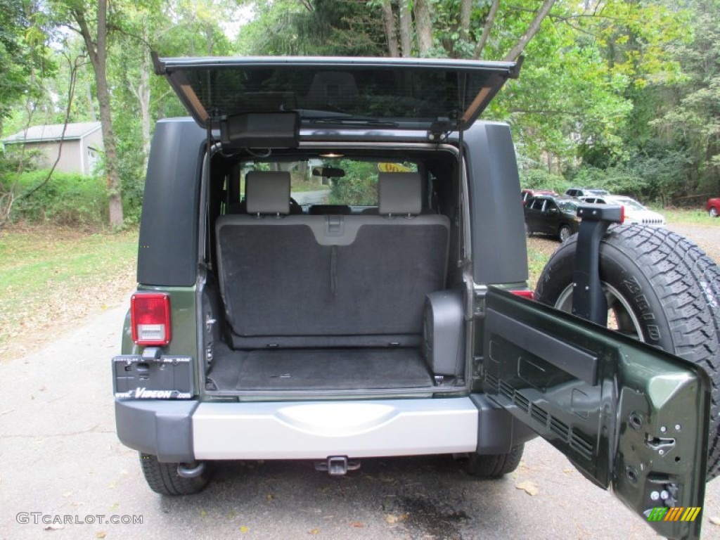 2009 Wrangler Sahara 4x4 - Jeep Green Metallic / Dark Slate Gray/Medium Slate Gray photo #15