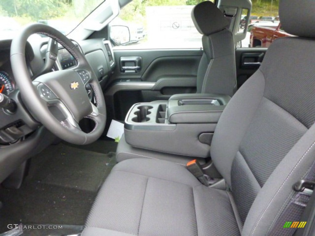 2015 Silverado 1500 LT Double Cab 4x4 - Black / Jet Black photo #11