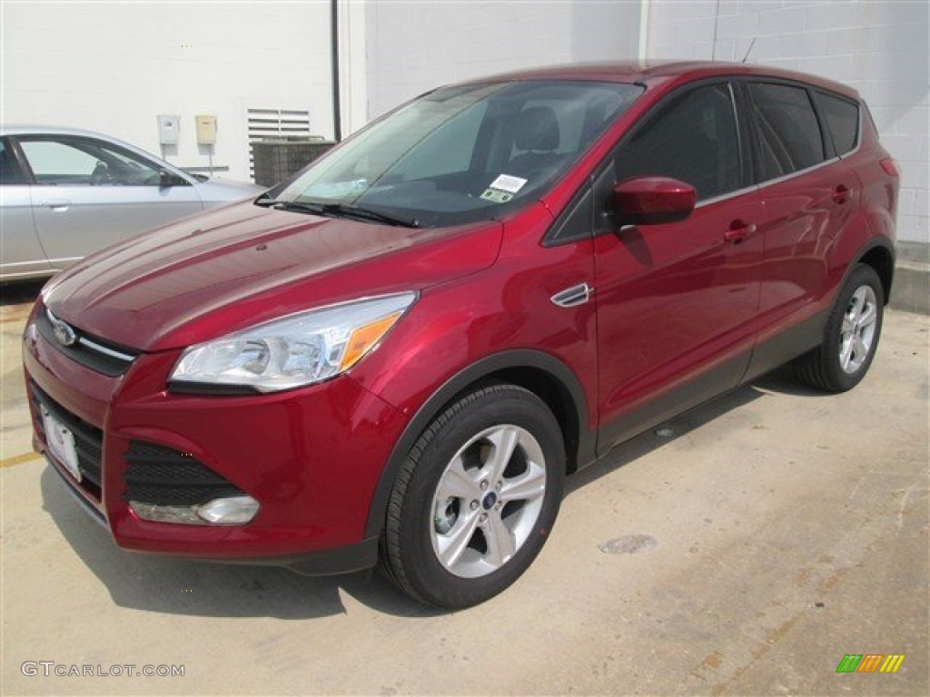 2014 Escape SE 1.6L EcoBoost - Ruby Red / Charcoal Black photo #41