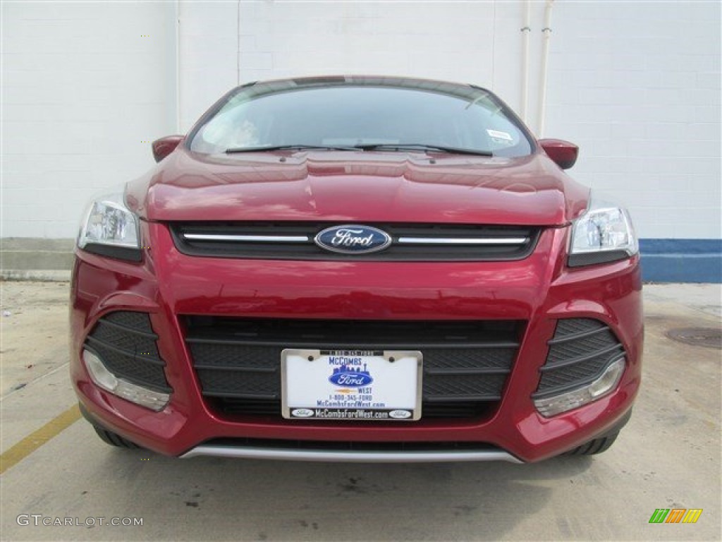 2014 Escape SE 1.6L EcoBoost - Ruby Red / Charcoal Black photo #43