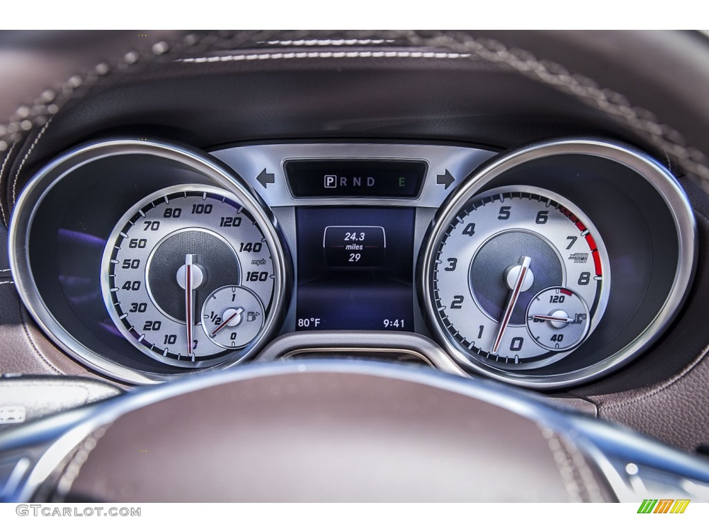 2015 Mercedes-Benz SL 400 Roadster Gauges Photo #97539881