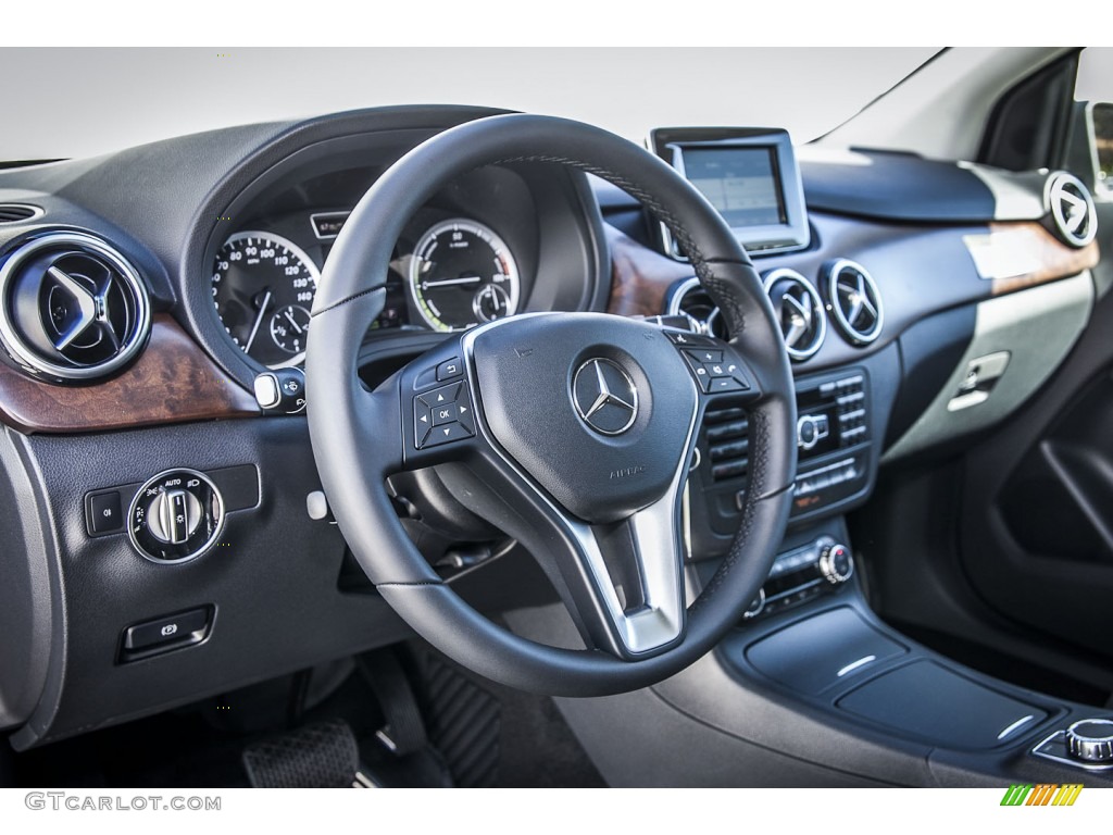 2014 Mercedes-Benz B Electric Drive Black Dashboard Photo #97540481