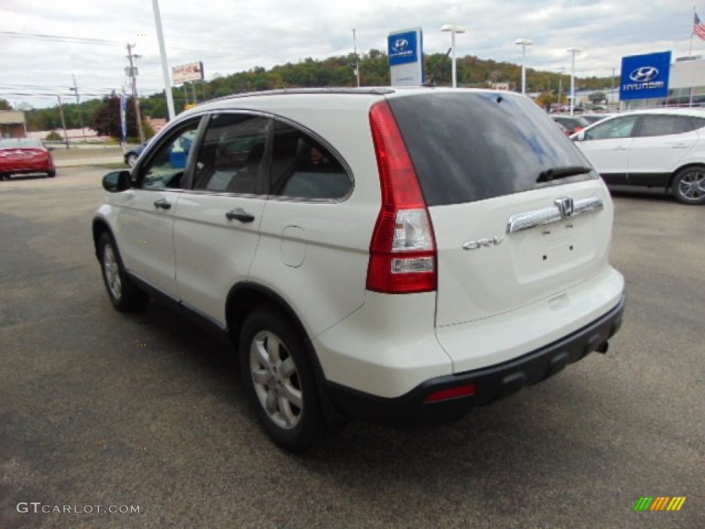 2009 CR-V EX 4WD - Taffeta White / Gray photo #7