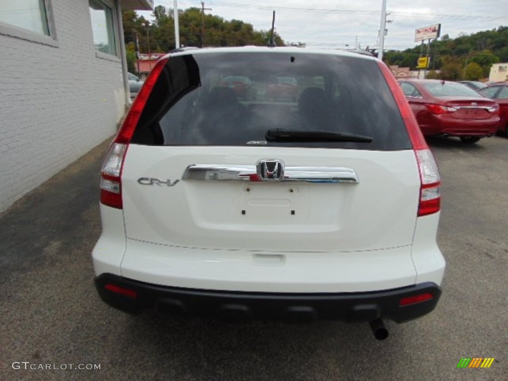 2009 CR-V EX 4WD - Taffeta White / Gray photo #8