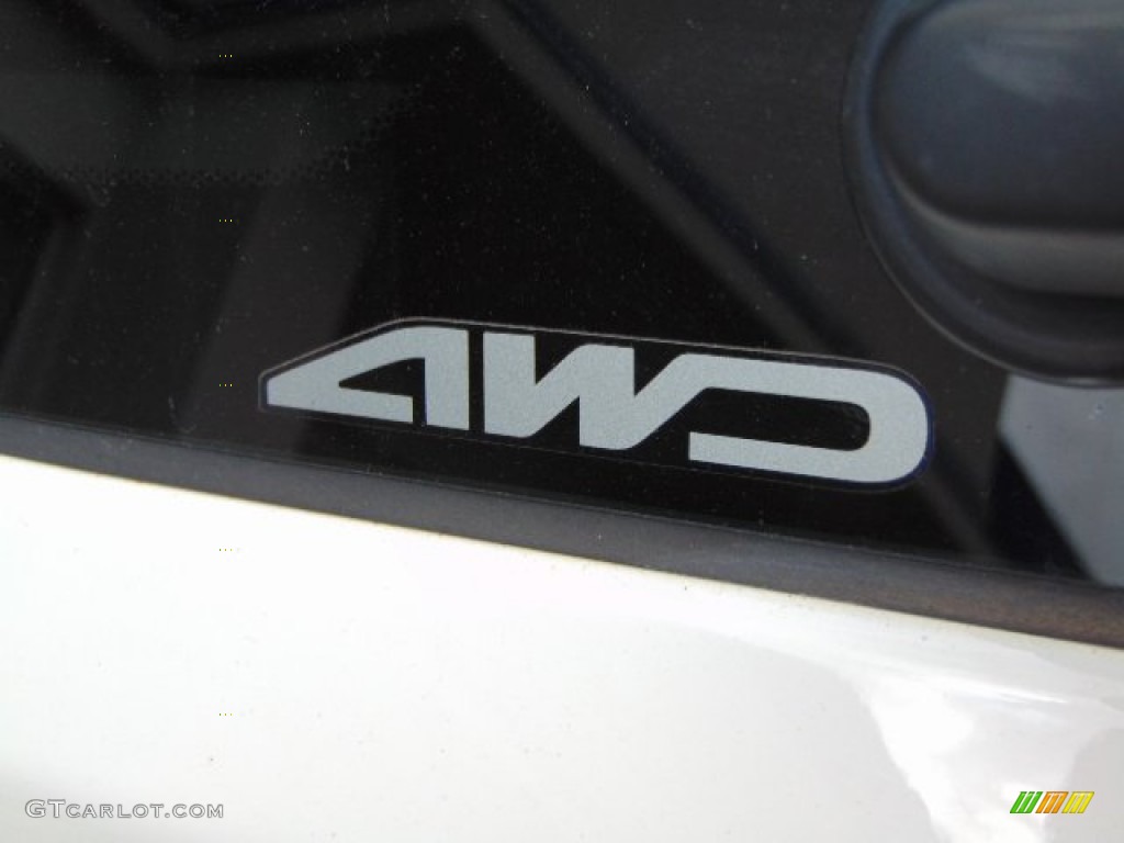 2009 CR-V EX 4WD - Taffeta White / Gray photo #10