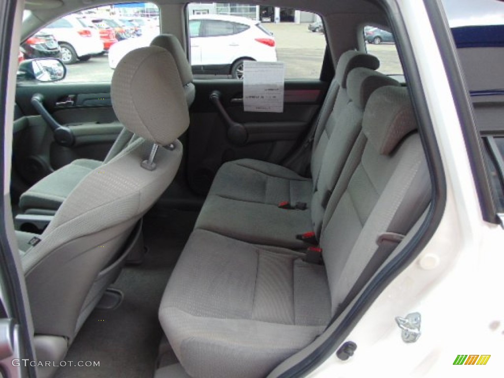 2009 CR-V EX 4WD - Taffeta White / Gray photo #21