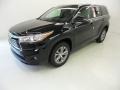 2015 Attitude Black Metallic Toyota Highlander XLE  photo #4