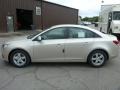 2014 Champagne Silver Metallic Chevrolet Cruze LT  photo #2