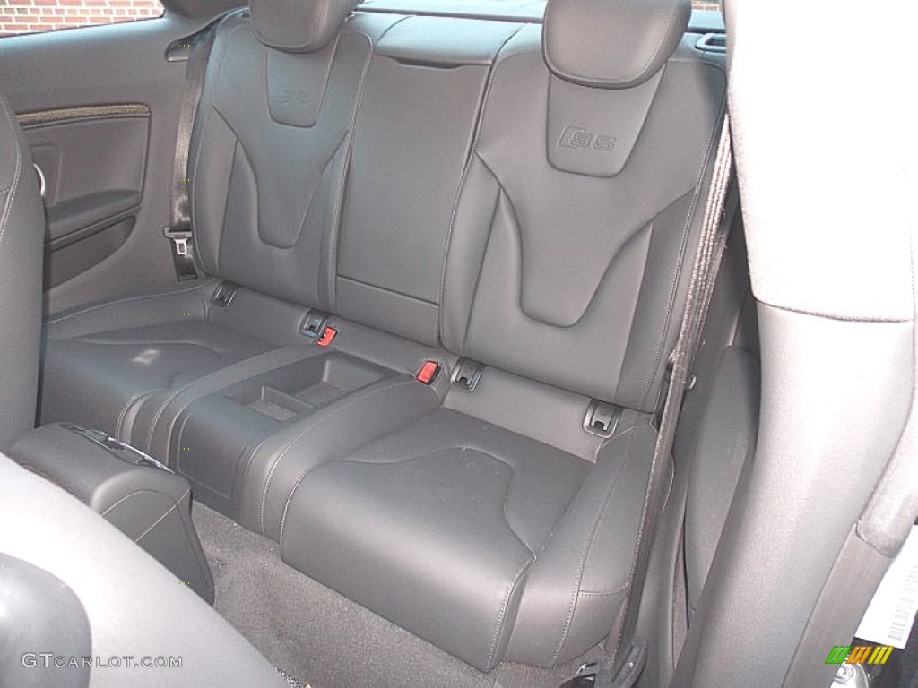 2012 Audi S5 4.2 FSI quattro Coupe Rear Seat Photo #97544156