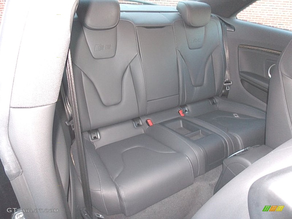 2012 Audi S5 4.2 FSI quattro Coupe Rear Seat Photo #97544309