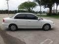 2002 White Kia Spectra LS Sedan  photo #5