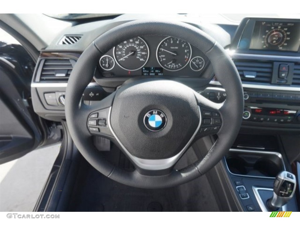 2015 3 Series 328i Sedan - Mineral Grey Metallic / Black photo #9